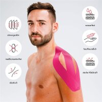 Kinesio Tape Kintex Classic 5cm x 5m pink