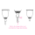FEE Menstruationstasse 2er Sparset blau + violett